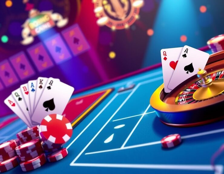 brutal77 Texas Poker table view with hand rankings and betting options